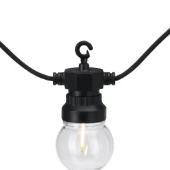 Lyslenke 20 LED 5 x 11 cm varmhvit 10 m