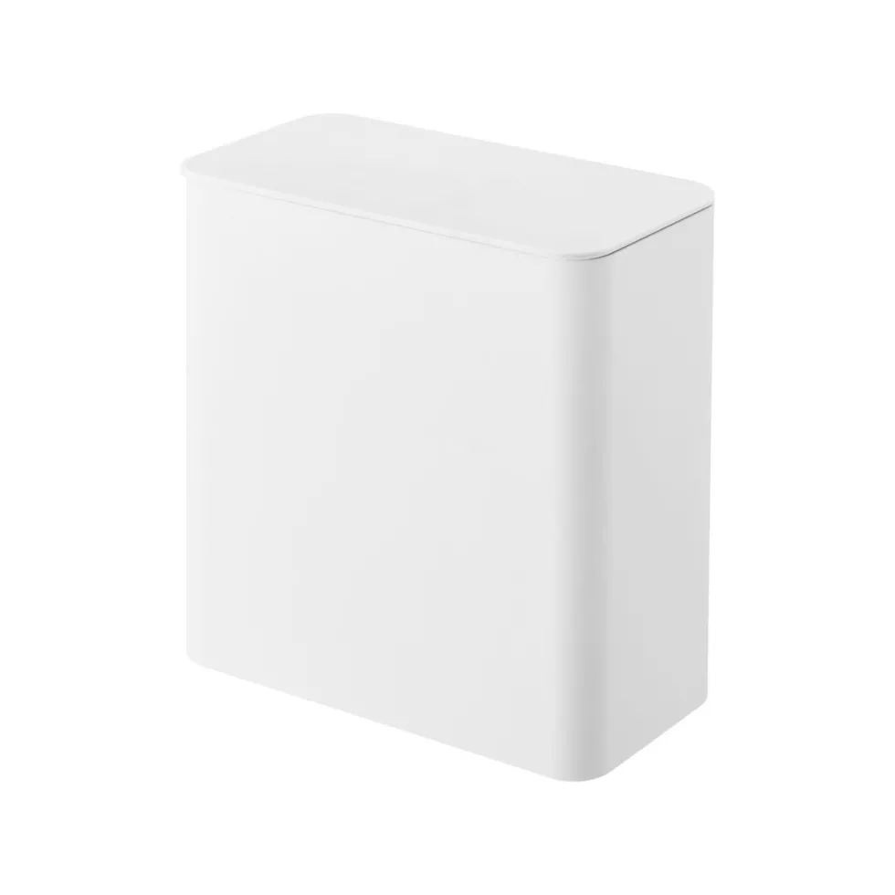 Magnetisk boks med lokk hvit 17 x 17 x 9,5 cm