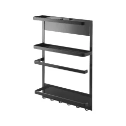 Magnetisk hylle til kjøleskap sort 34 x 24,5 cm