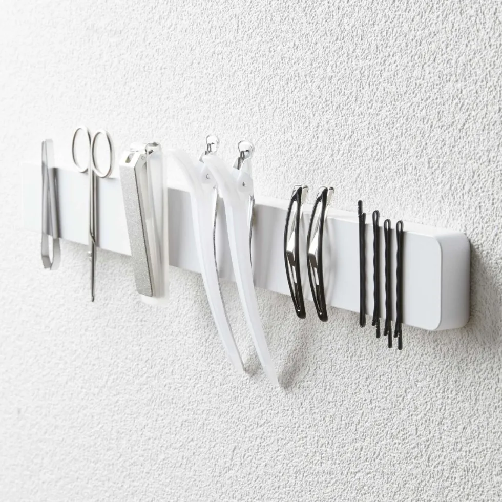 Magnetisk knivholder hvit