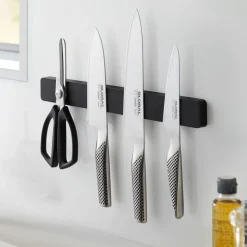 Magnetisk knivholder sort