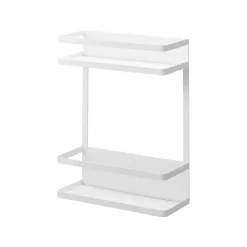 Magnetisk oppbevaringshylle hvit 28 x 11,5 x 40 cm