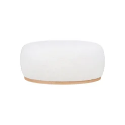 Manhatten puff hvit 54 x 88 x 36 cm