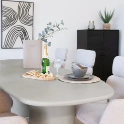 Maranola spisebord beige/sement 240 cm
