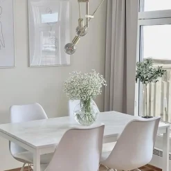 Marmor romeo hvit matt kontaktplast