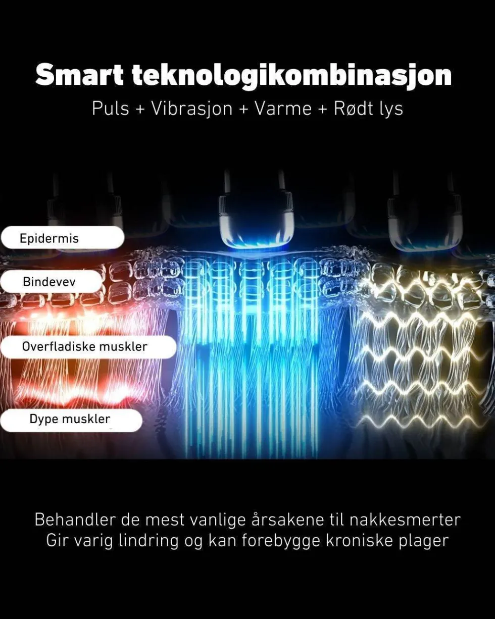 Massasjeapparat for nakke G7 Pro-Fold
