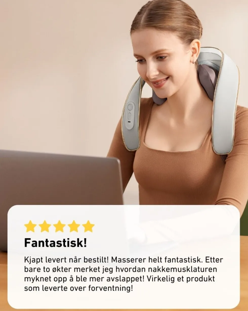 Massasjeapparat for nakke H5