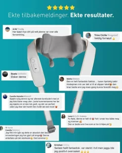 Massasjeapparat for nakke H5