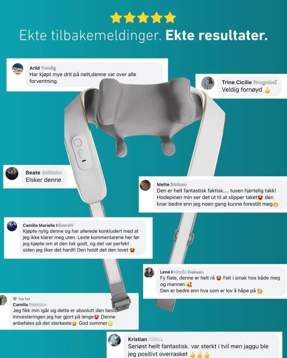Massasjeapparat for nakke H5