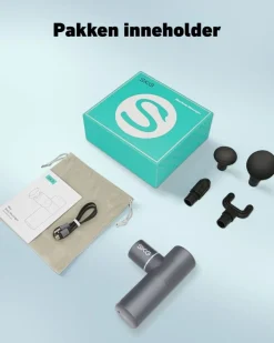 Massasjepistol F3 grå