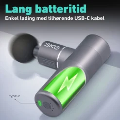 Massasjepistol F3 grå