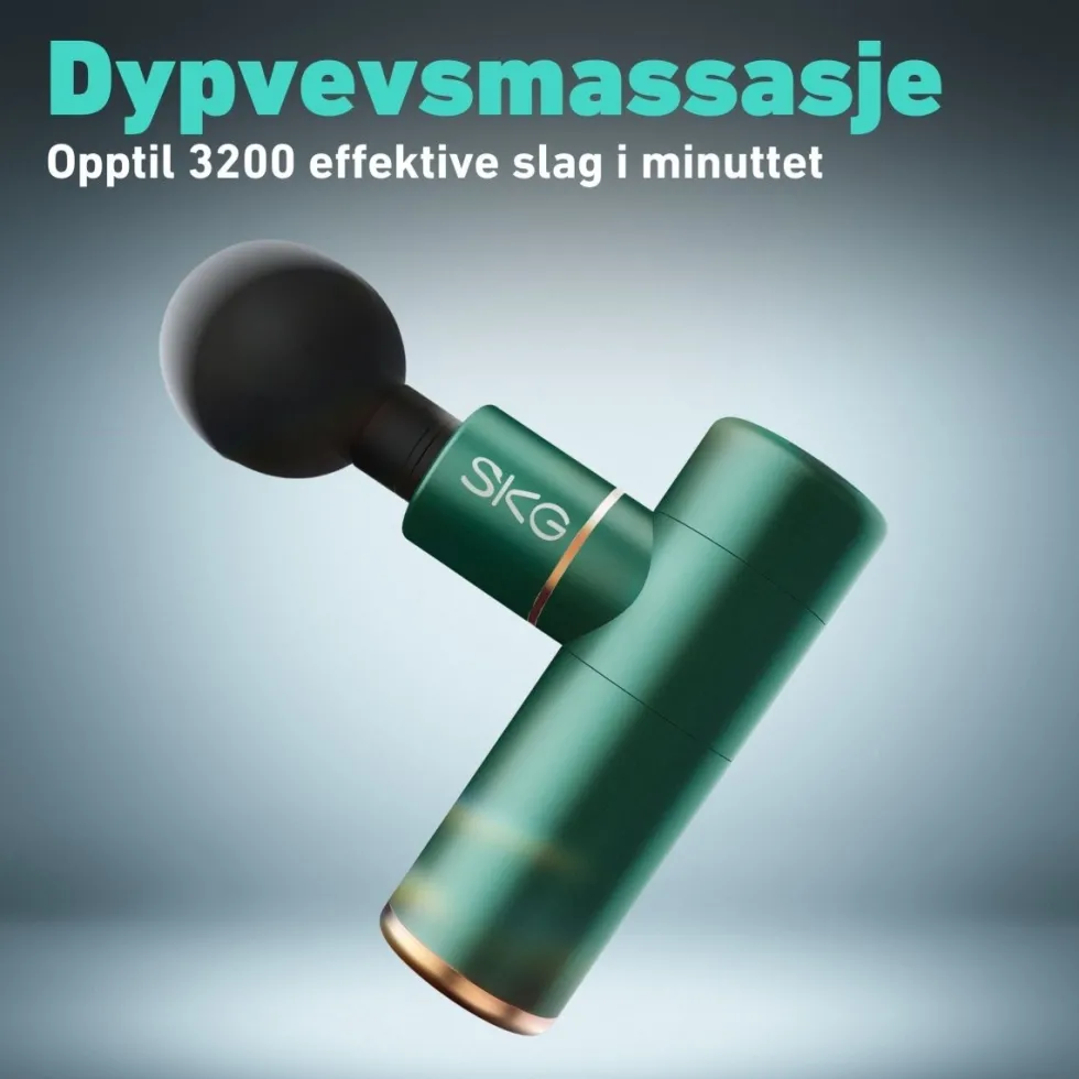 Massasjepistol F3 grønn