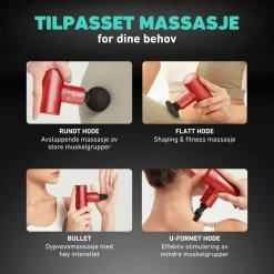 Massasjepistol F3 rød