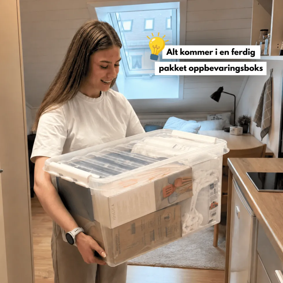 Mega studentpakke 16 deler