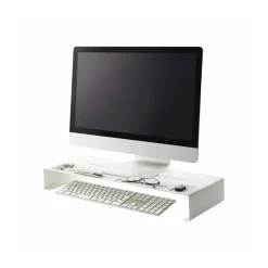 Monitor stativ hvit 59 x 24 x 8 cm