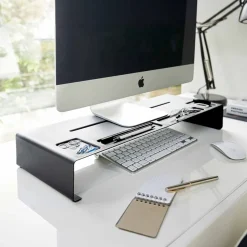 Monitor stativ sort 59 x 24 x 8 cm