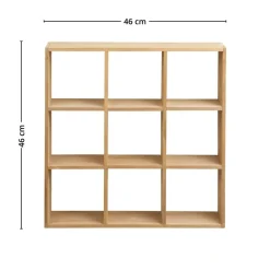 Moss vegghylle furu natur 46 x 10 x 46 cm