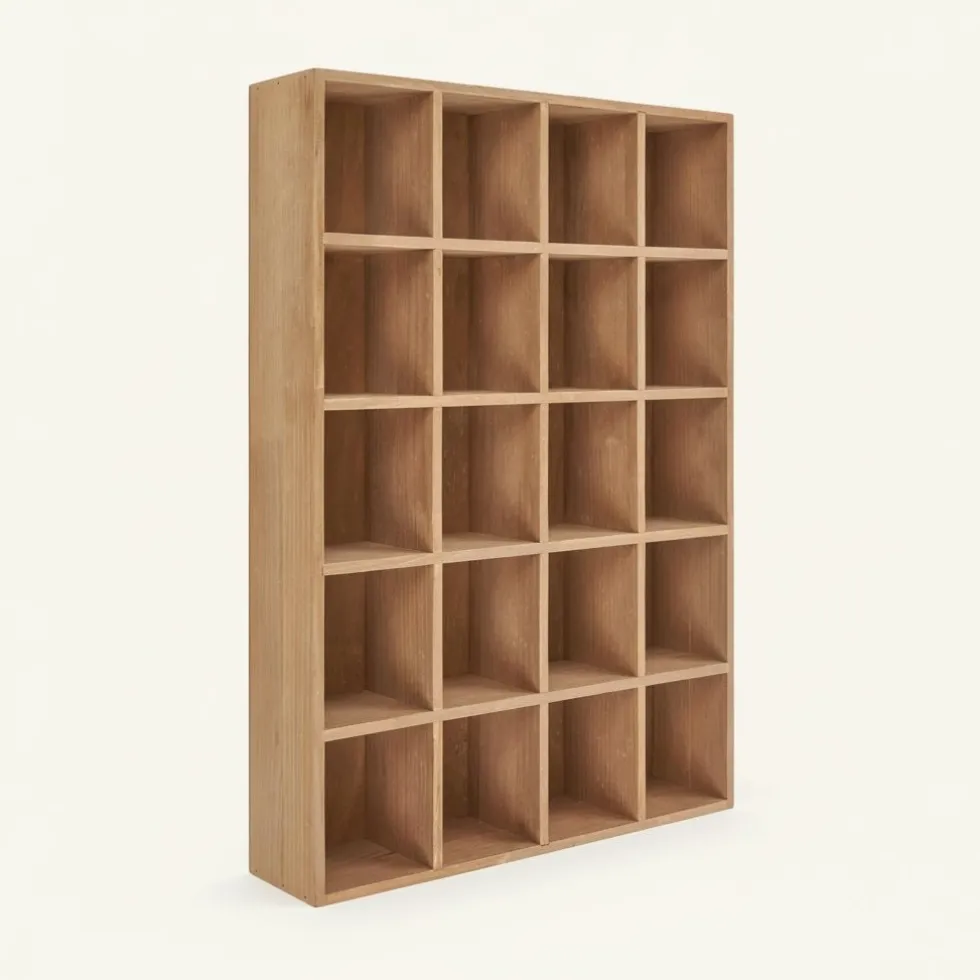 Moss vegghylle furu natur 44 x 10 x 63 cm