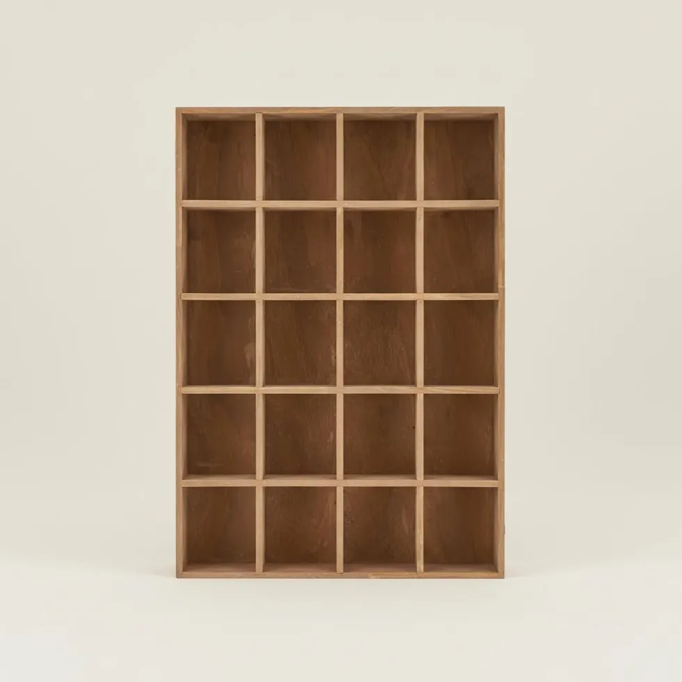 Moss vegghylle furu natur 44 x 10 x 63 cm