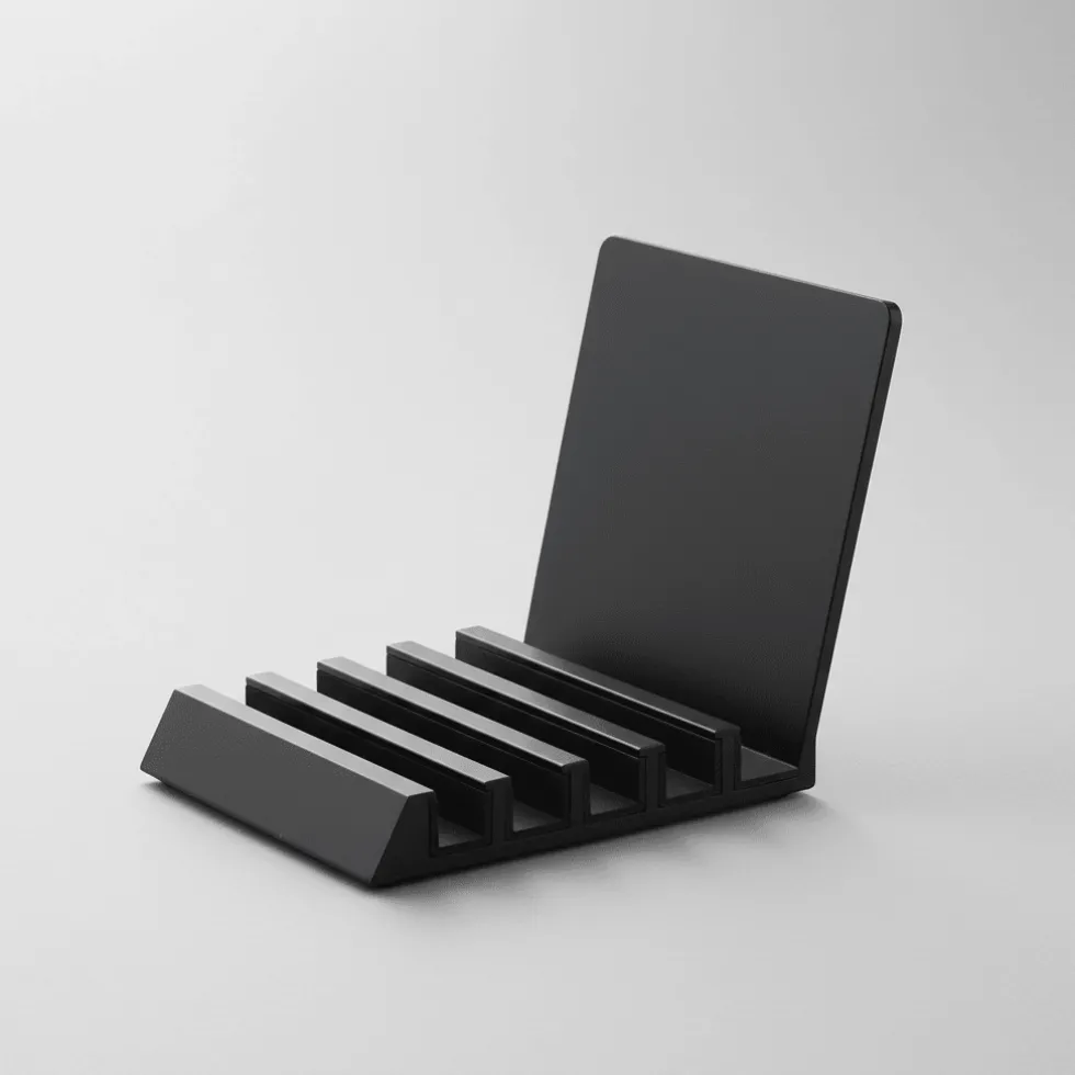 Multistativ til nettbrett og mobil, sort