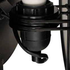 Mysti vegglampe sort reversibel 30,5 cm