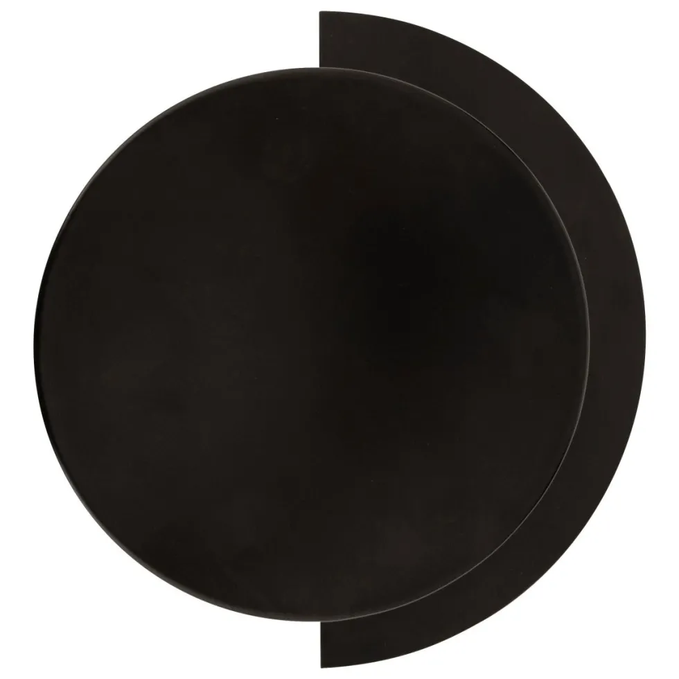 Mysti vegglampe sort reversibel 30,5 cm