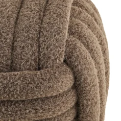 Napier puff brun ø48 cm