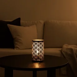Nata LED lyslykt skjell