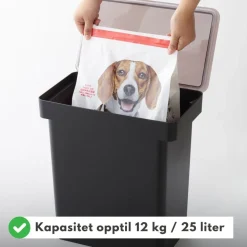 Oppbevaringsboks dyrefor sort