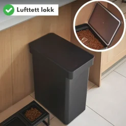 Oppbevaringsboks dyrefor sort