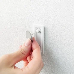Oppbevaringsboks til vegg hvit 60 cm