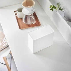 Oppbevaring til kaffefilter hvit