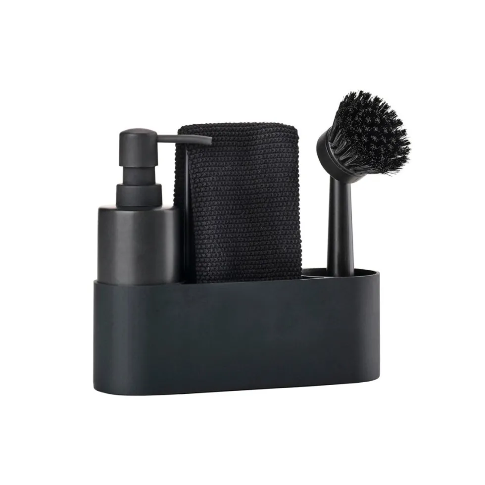 Oppvasksett Singles sort 19 cm, 4 deler