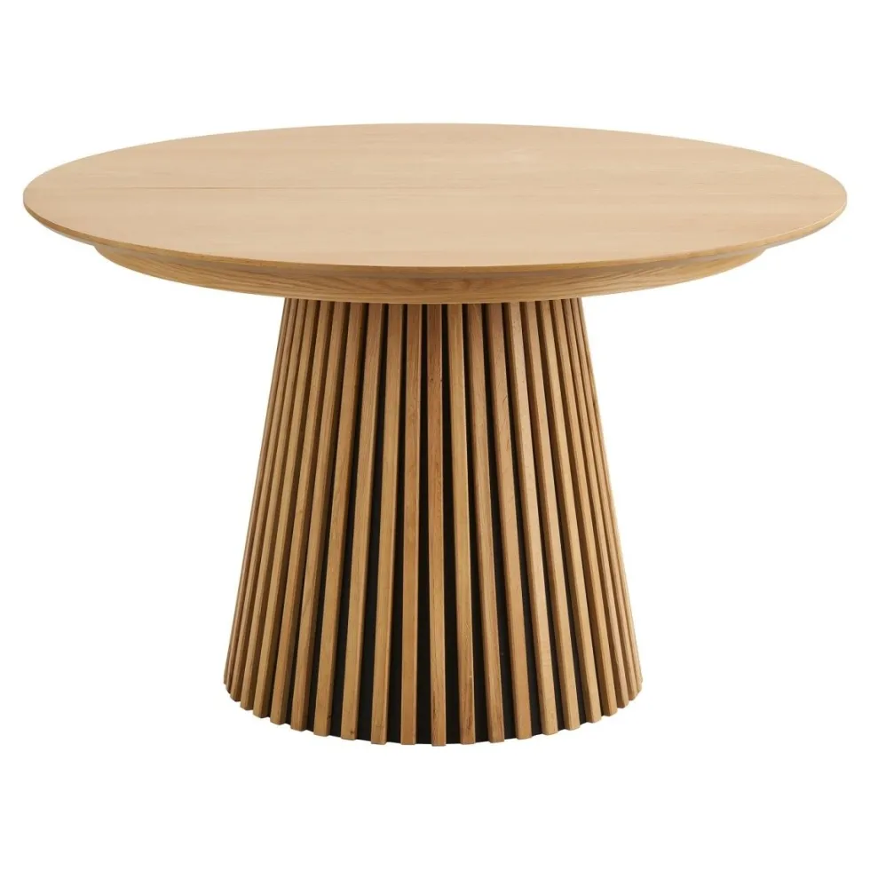 Osaka uttrekkbart spisebord natur eikefiner 120–200 cm