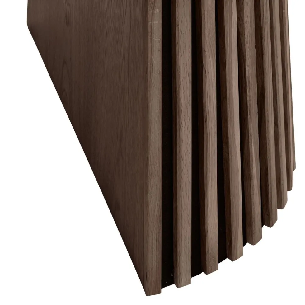 Osaka uttrekkbart spisebord smoked oak 120–200 cm