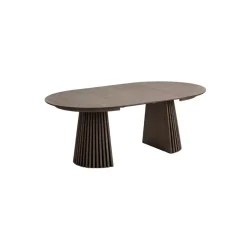 Osaka uttrekkbart spisebord smoked oak 120–200 cm