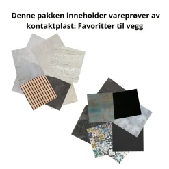 Pakke favoritter til vegg kontaktplast