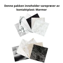 Pakke Marmor kontaktplast