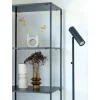 Paris gulvlampe sort