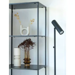 Paris gulvlampe sort