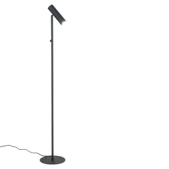 Paris gulvlampe sort