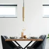 Paris taklampe messing