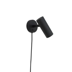 Paris vegglampe sort