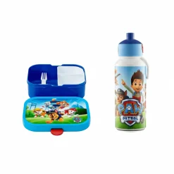 Paw Patrol matboks og flaske sett blå