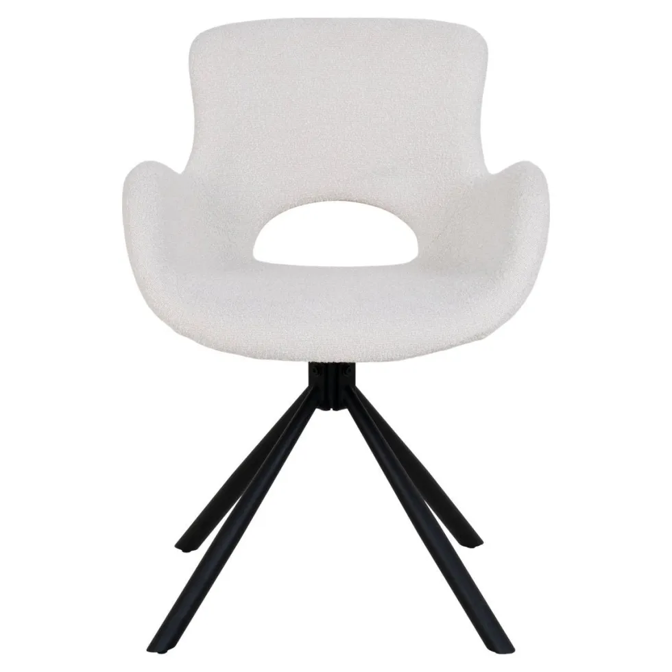 2-pk Amorim dreibar spisestol offwhite