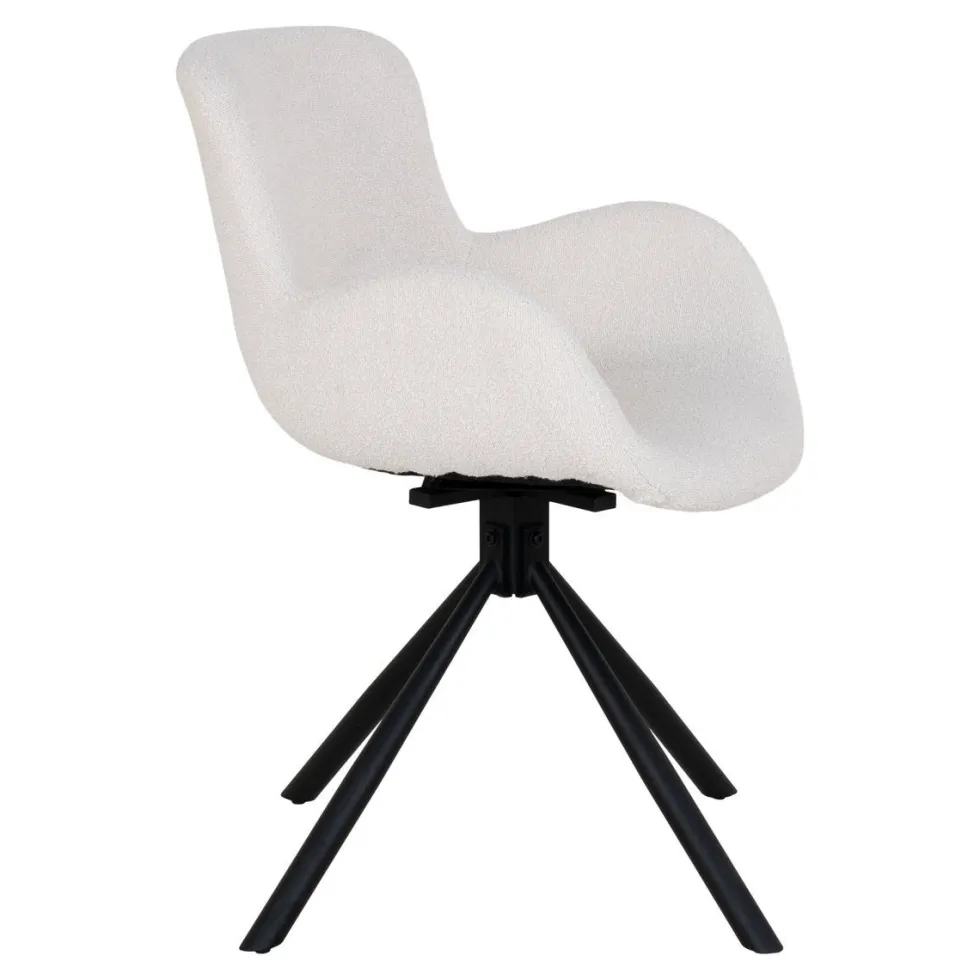 2-pk Amorim dreibar spisestol offwhite