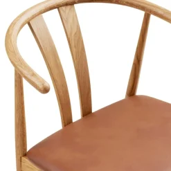 2-pk Artenara spisestol natur/brun