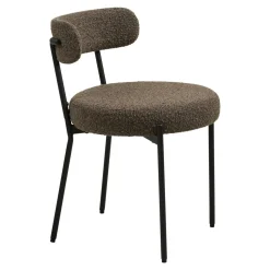 2-pk Badalona spisestol boulcé brun