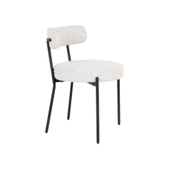 2-pk Badalona spisestol hvit