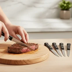 6-pk Biffkniver i rustfritt stål